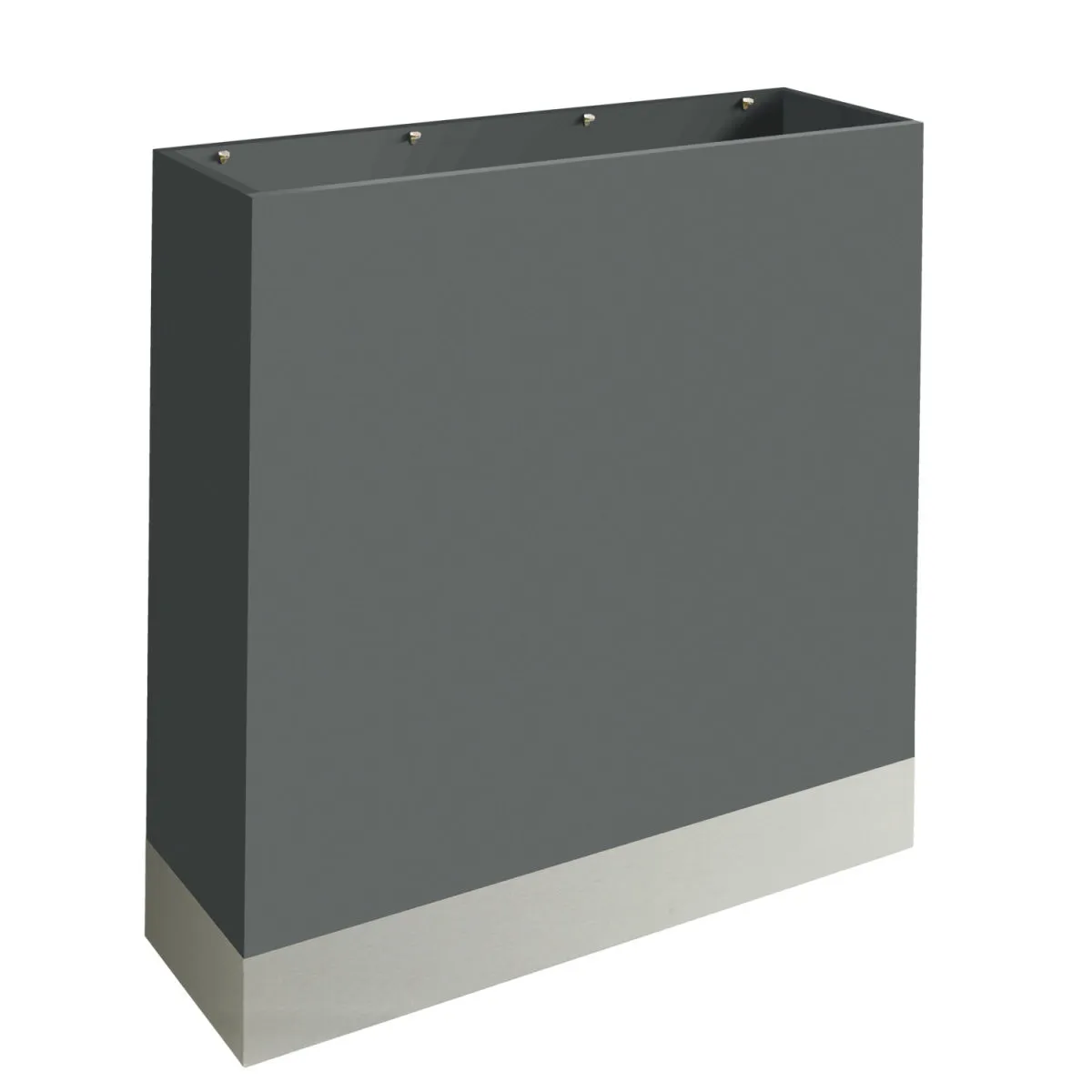 VEGA Corpo principale per separatore Diviso II.; 25x80x80 cm (LxHxP); antracite - immagine 1