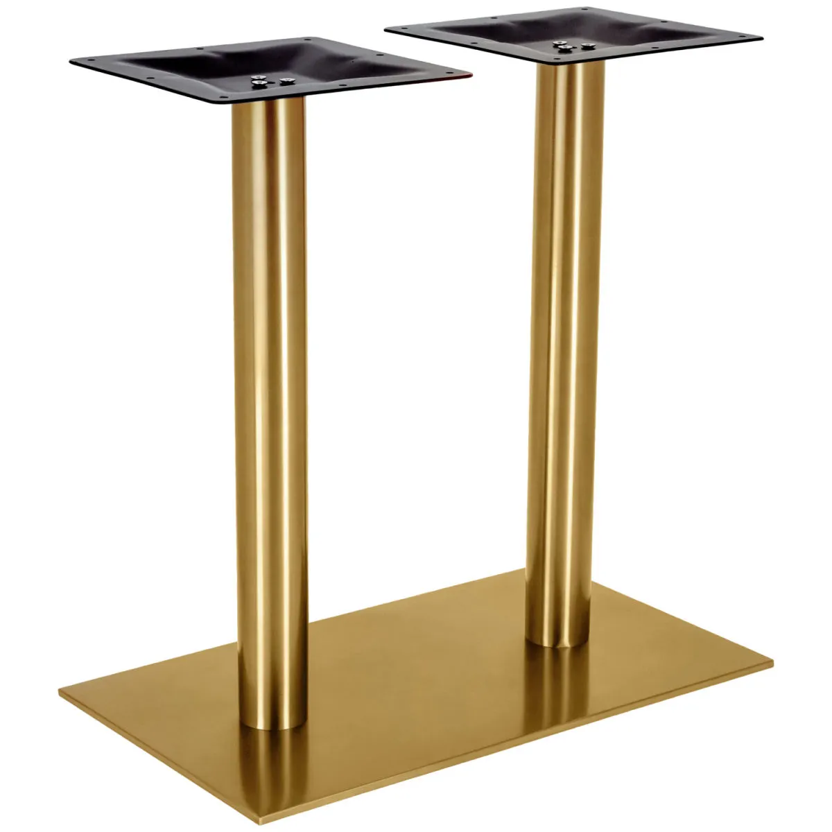 VEGA Base tavolo alta Orio rettangolare; 70x40x72 cm (LxLxH); oro; rettangolare - immagine 1
