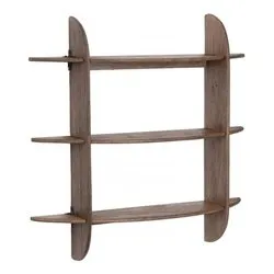 Mensola (100x23x100cm) WESTWOOD Rustic brown 0747097 - immagine 1