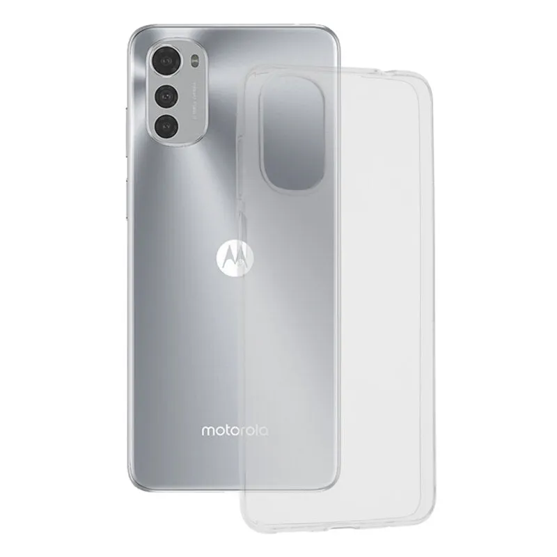 Custodia per Motorola Moto E32s / E32, Techsuit, Chiara, Trasparente - immagine 1