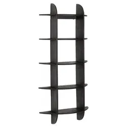 Mensola (70x22x160cm) WESTWOOD Nero 0747095 - immagine 1