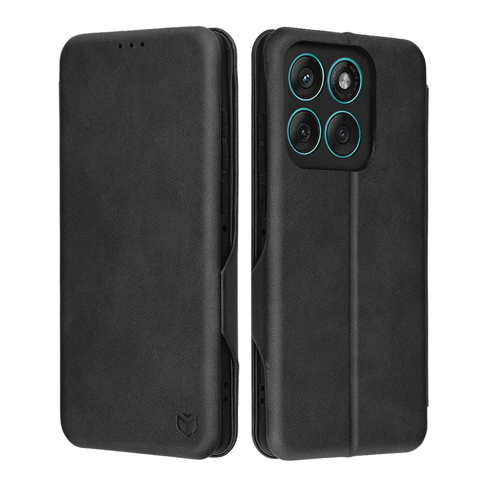 Custodia per Motorola Edge 60 Fusion / Edge 60, Techsuit, Safe Wallet Plus, Nera - immagine 1