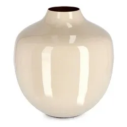 Vaso metallo (25x28cm) VELMA Beige 0184673 - immagine 1