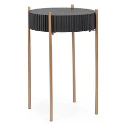DARCY Tavolino Nero (40cm) - immagine 1