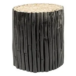 GUADALUPE Tavolino Nero (35cm) - immagine 1