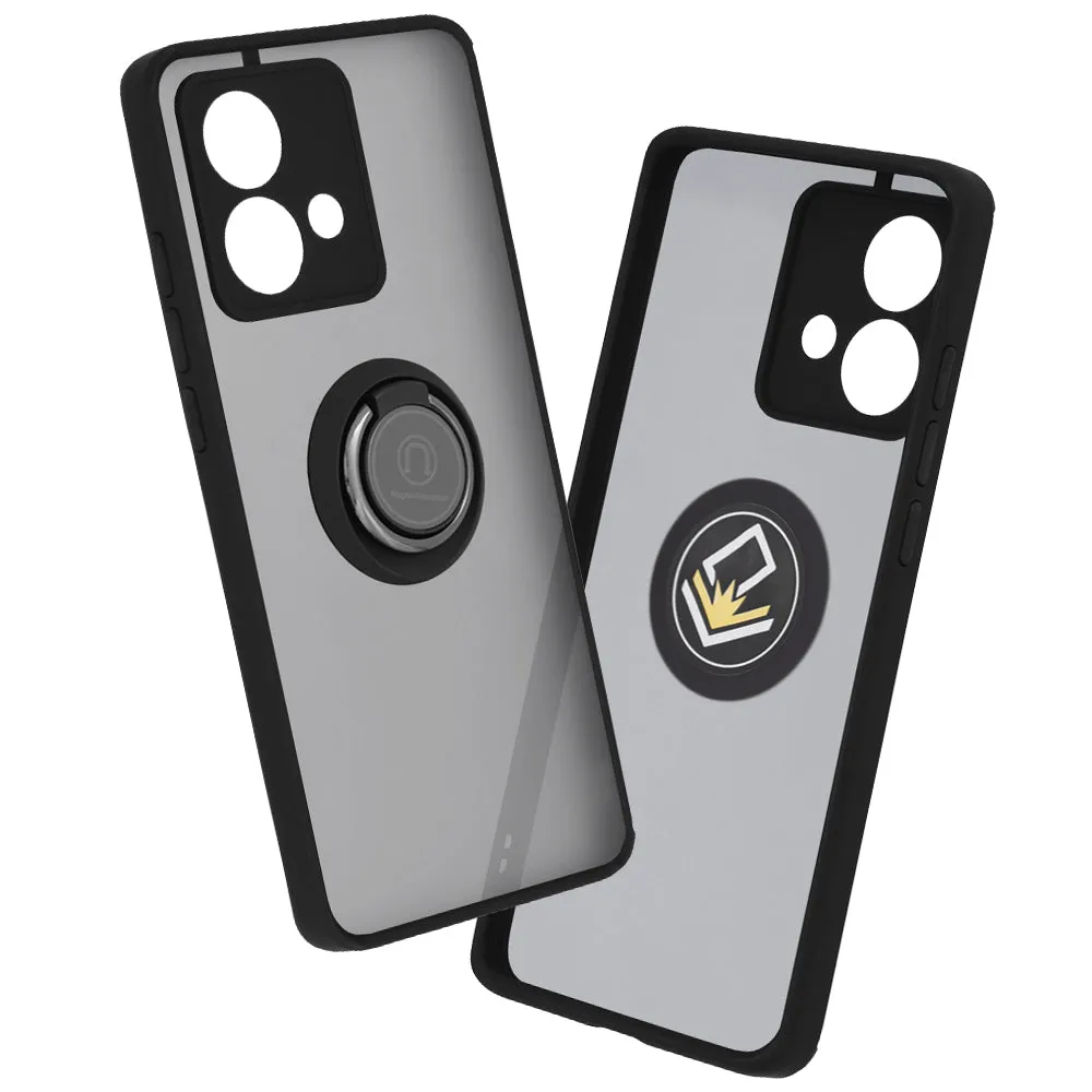 Custodia per Motorola Edge 40 Neo, Techsuit, Glinth, Nera - immagine 1