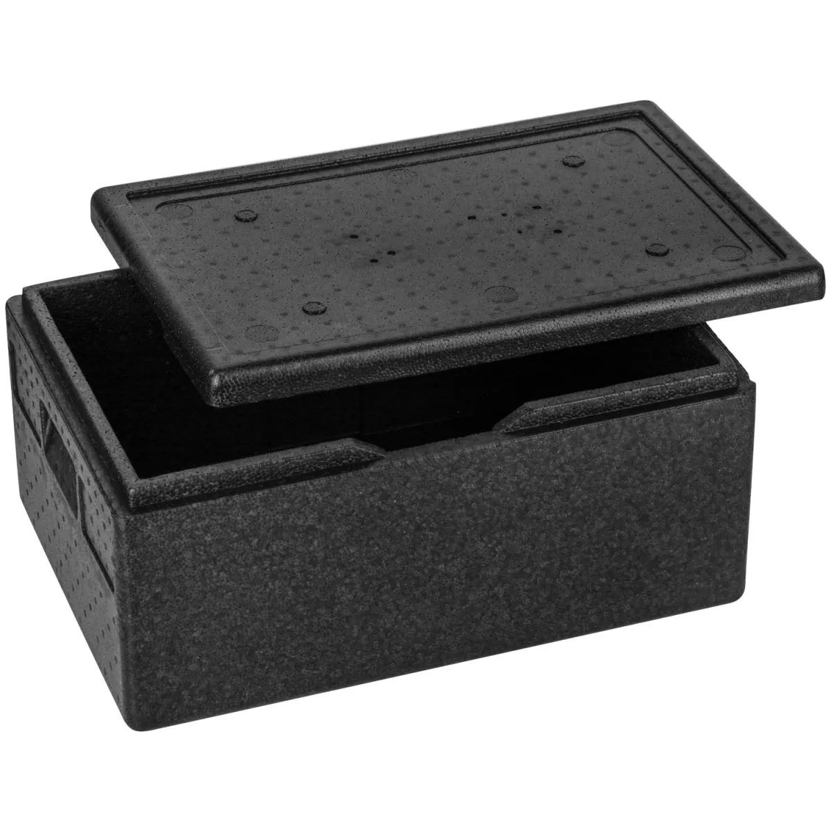 PULSIVA Contenitore isotermico GN 1/1 Allround Box Gastro; 40000 ml, 60x40x28.3 cm (LxLxH); nero - immagine 1