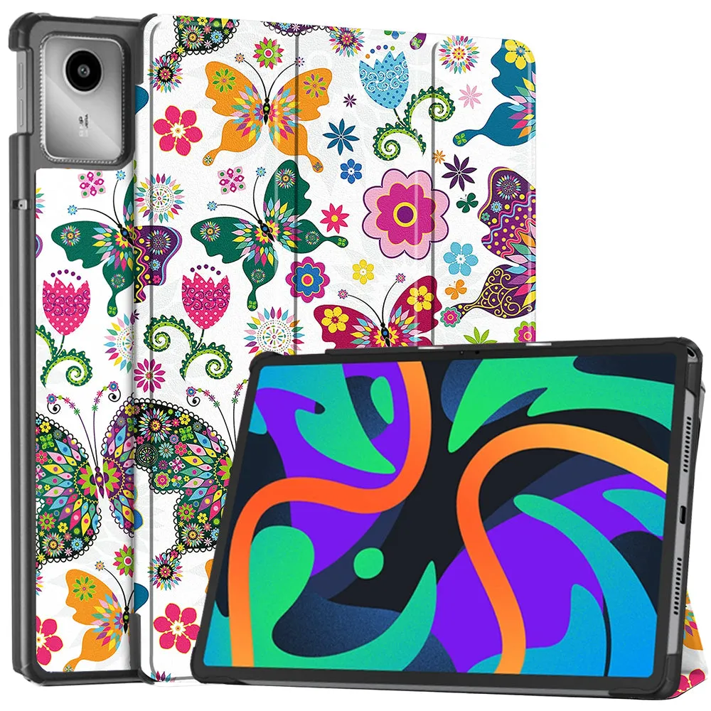 Custodia per Lenovo Tab M11, Techsuit, FoldPro Butterfly, Multicolore - immagine 1