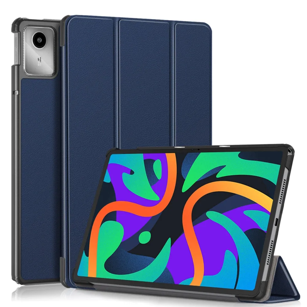 Custodia per Lenovo Tab M11, Techsuit, FoldPro, Blu - immagine 1