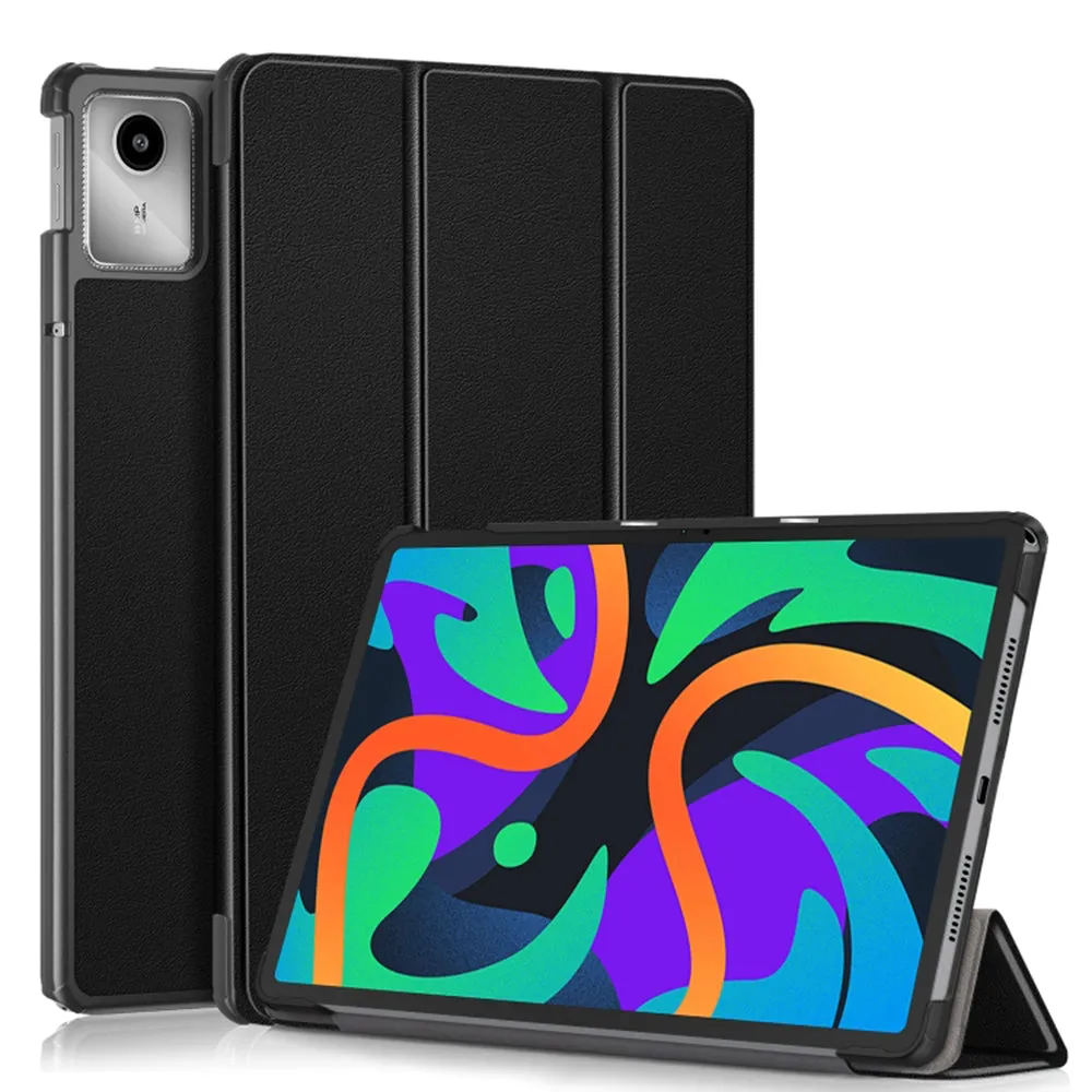 Custodia per Lenovo Tab M11, Techsuit, FoldPro, Nera - immagine 1