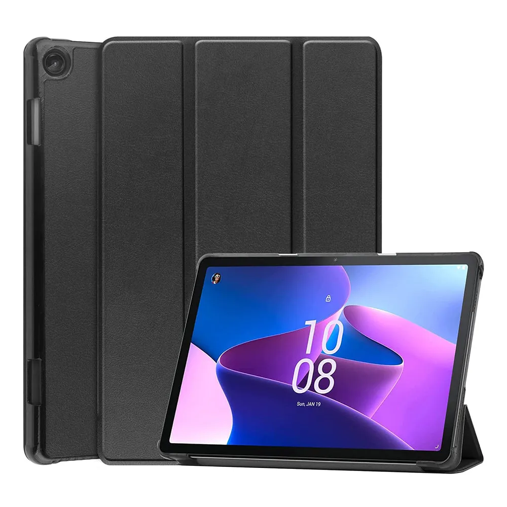 Custodia per Lenovo Tab M10 Gen 3, Techsuit, FoldPro, Nera - immagine 1