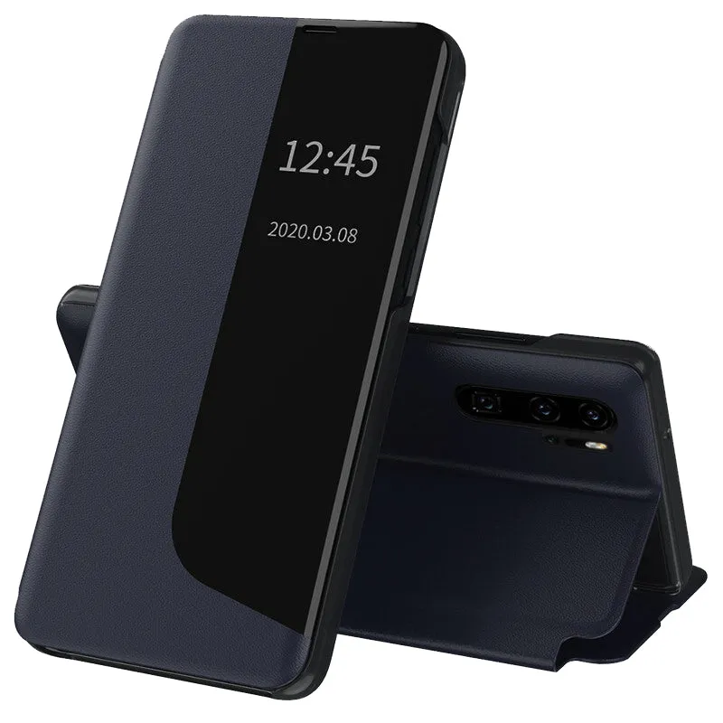 Custodia per Huawei P30 Pro New Edition / P30 Pro, Techsuit, eFold, Blu Scuro - immagine 1