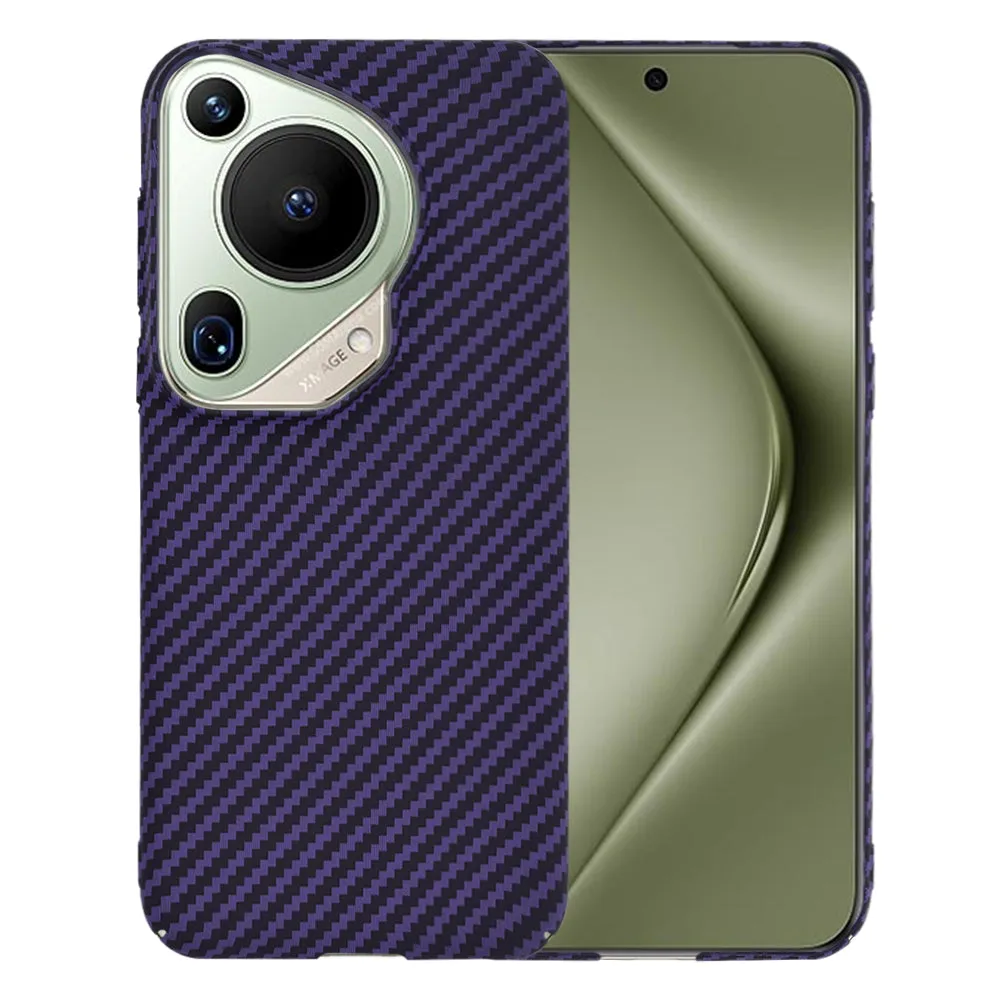 Custodia per Huawei Pura 70 Ultra, Techsuit, Carbonite FiberShell, Viola - immagine 1