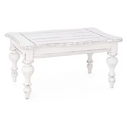 COLETTE Tavolino Bianco (90cm) - immagine 1
