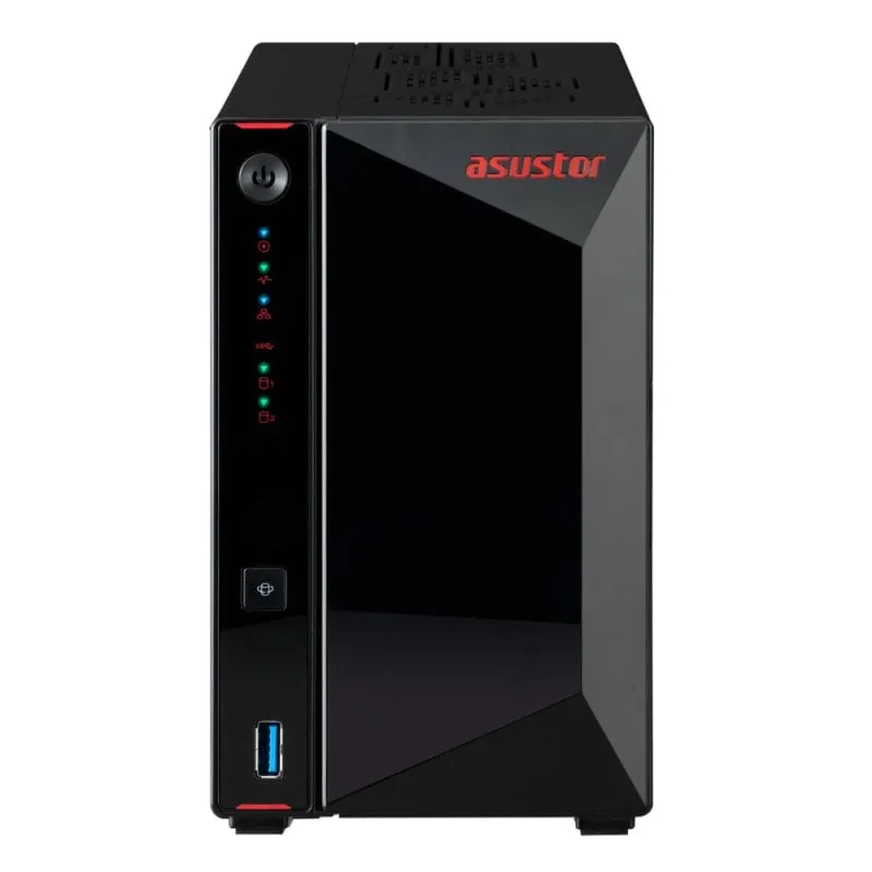 Asustor AS5402T server NAS e di archiviazione Collegamento ethernet LAN Nero N5105 - immagine 1