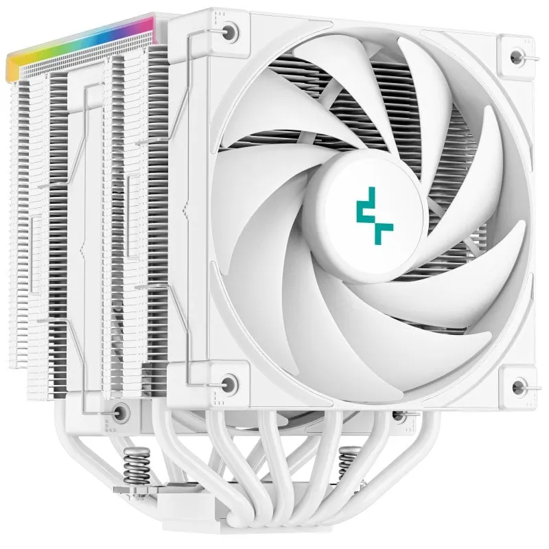 Ventola CPU digitale DeepCool AK620 da 120 mm bianca - immagine 1