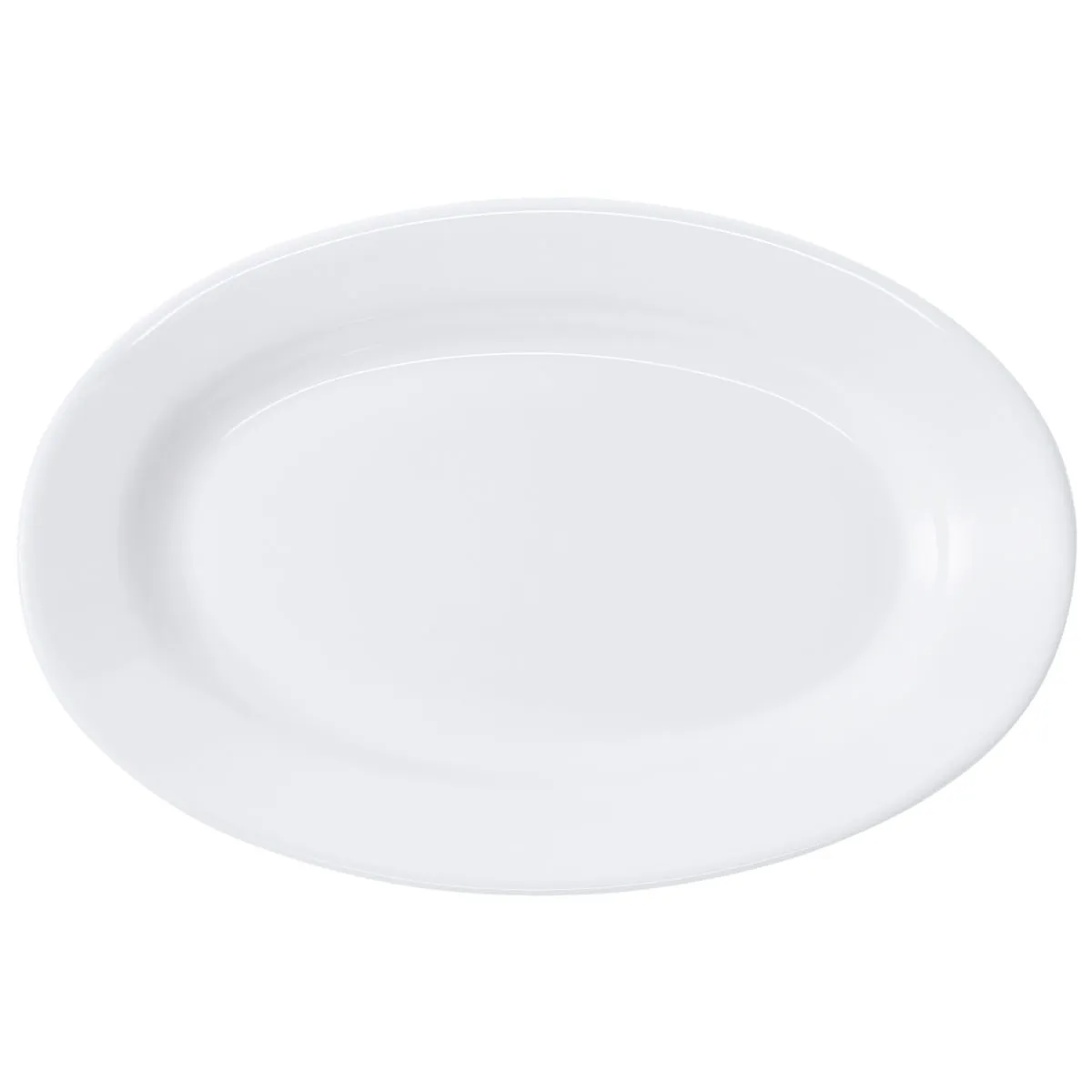 6x Bormioli Rocco Piatto da servizio Toledo; 22x15.4 cm (LxL); bianco; ovale; 6 pz. / Pacco - immagine 1