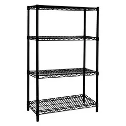 MATT Libreria Nero opaco (75 x 120 h cm) Mobile KIT - immagine 1