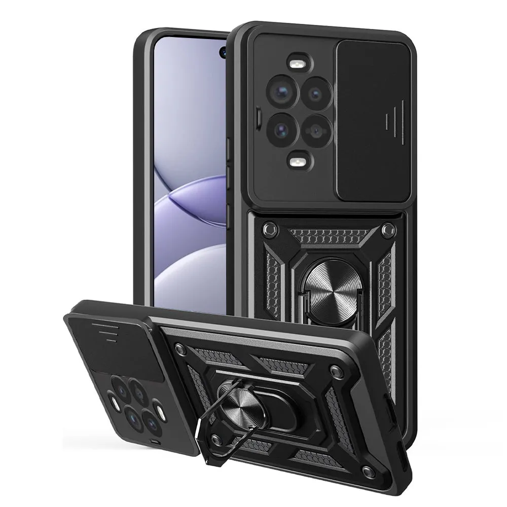 Custodia per Huawei nova 13 Pro, Techsuit, CamShield, Nera - immagine 1