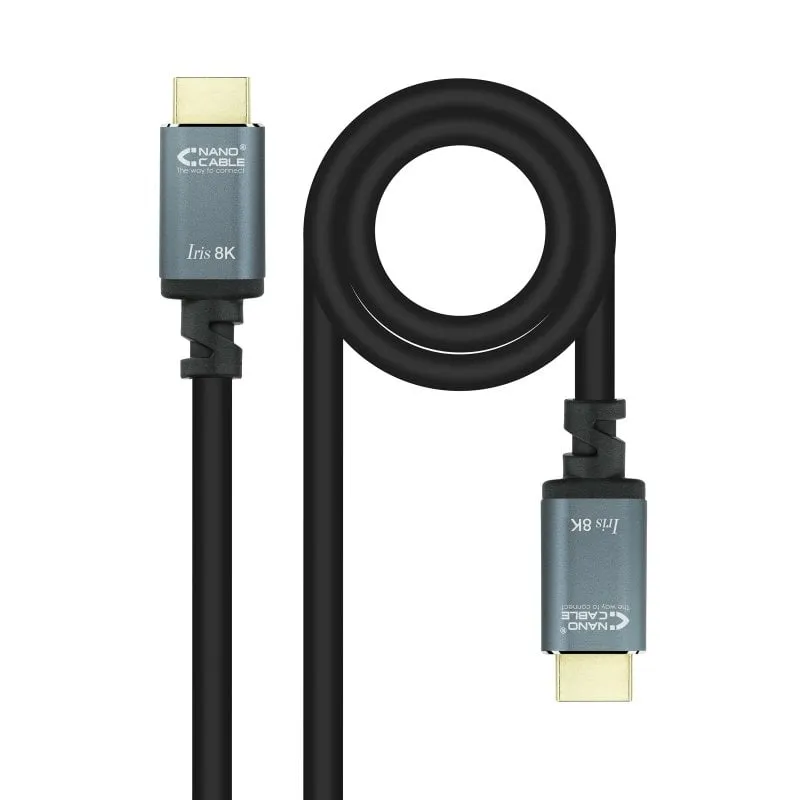 Nanocable 10.15.8010 cavo HDMI 10 m HDMI tipo A (Standard) Nero - immagine 1