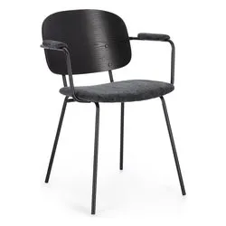 SIENNA Sedia Grigio scuro - immagine 1