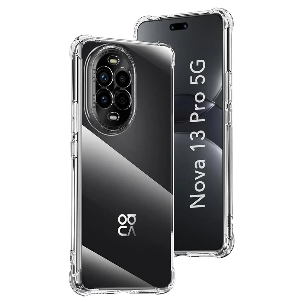 Custodia per Huawei nova 13 Pro, Techsuit, Shockproof Clear, Trasparente - immagine 1
