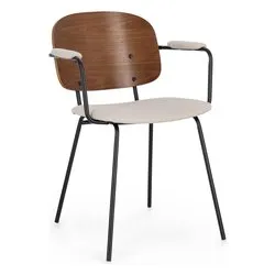 SIENNA Sedia Beige - immagine 1