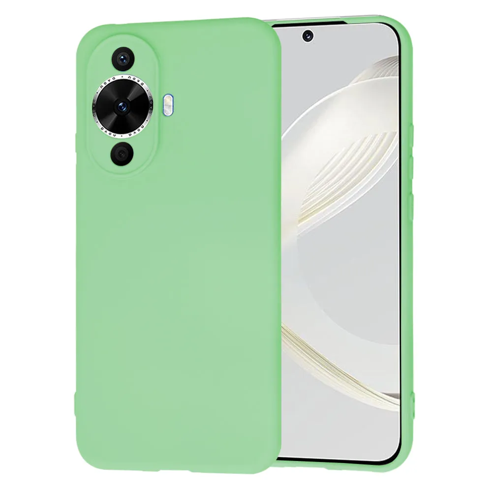 Custodia per Huawei nova 12s / nova 11, Techsuit, SoftFlex, Verde Chiaro - immagine 1