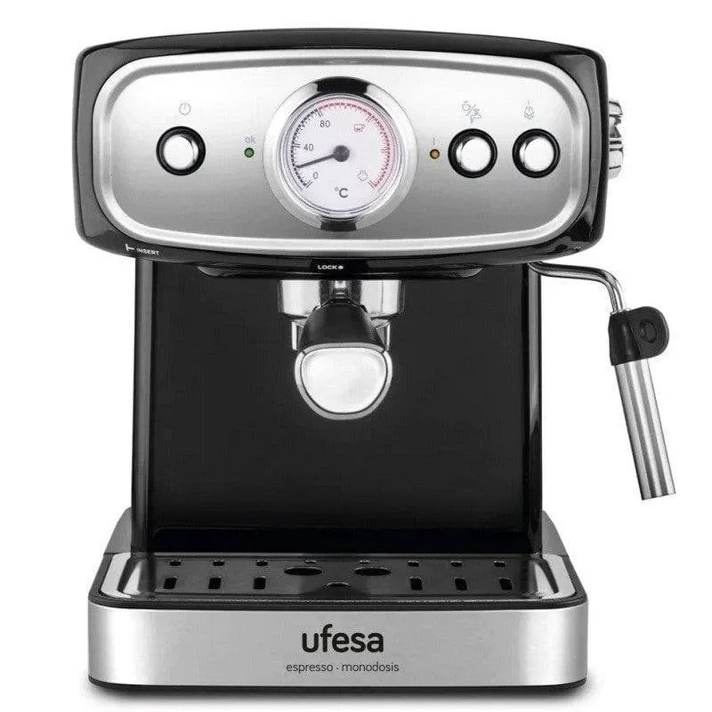 Macchina da caffè espresso Ufesa Brescia CE7244 1,5L 20 bar Nero/Inox - immagine 1