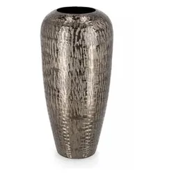 Vaso alluminio (19x39,5cm) svasato LATHE Antracite 0184257 - immagine 1