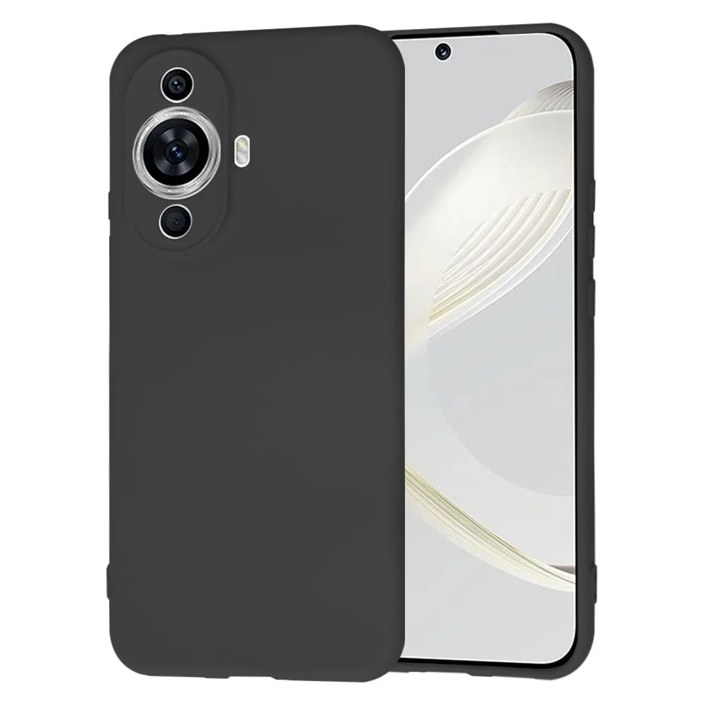 Custodia per Huawei nova 12s / nova 11, Techsuit, SoftFlex, Nera - immagine 1