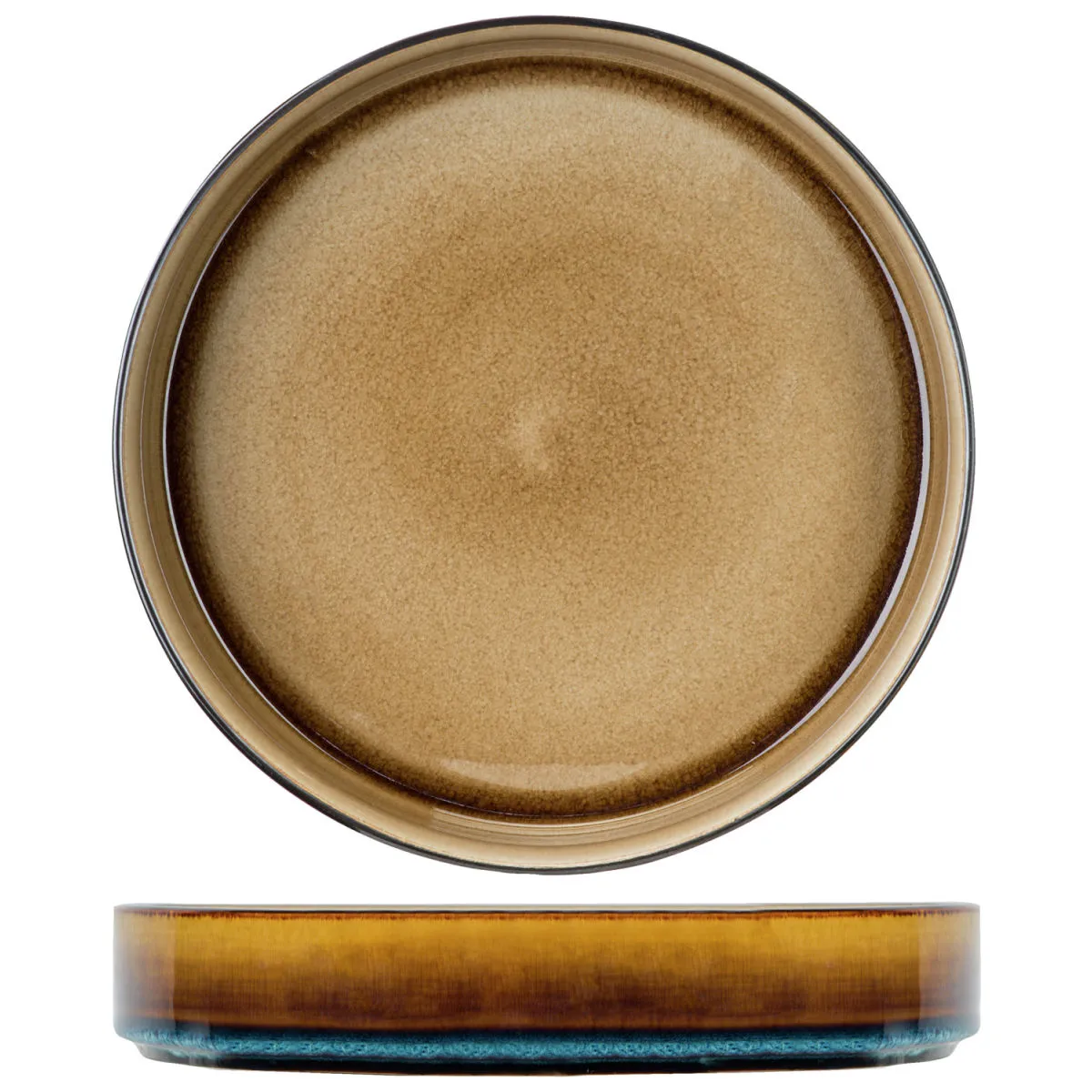 3x Cosy & Trendy Piatto per zuppa Quintana; 1230 ml, 23x4.3 cm (ØxH); ambra; rotonda; 3 pz. / Pacco - immagine 1