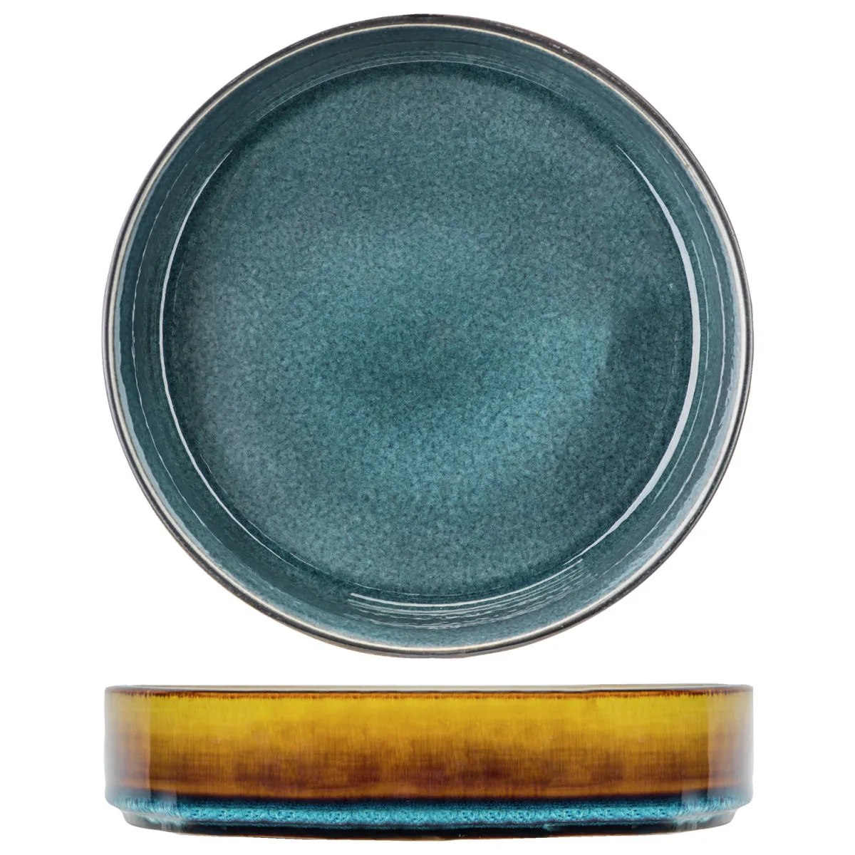 3x Cosy & Trendy Piatto per zuppa Quintana; 1000 ml, 19.5x5.2 cm (ØxH); blu; rotonda; 3 pz. / Pacco - immagine 1