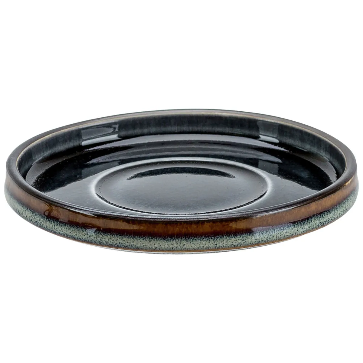 6x Cosy & Trendy Piattino espresso Quintana; 12 cm (Ø); blu; 6 pz. / Pacco - immagine 1