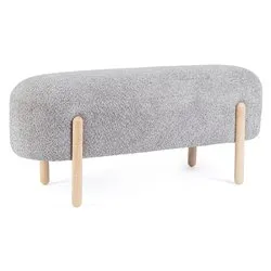 DAYLA Panca 2 posti Grigio chiaro - immagine 1