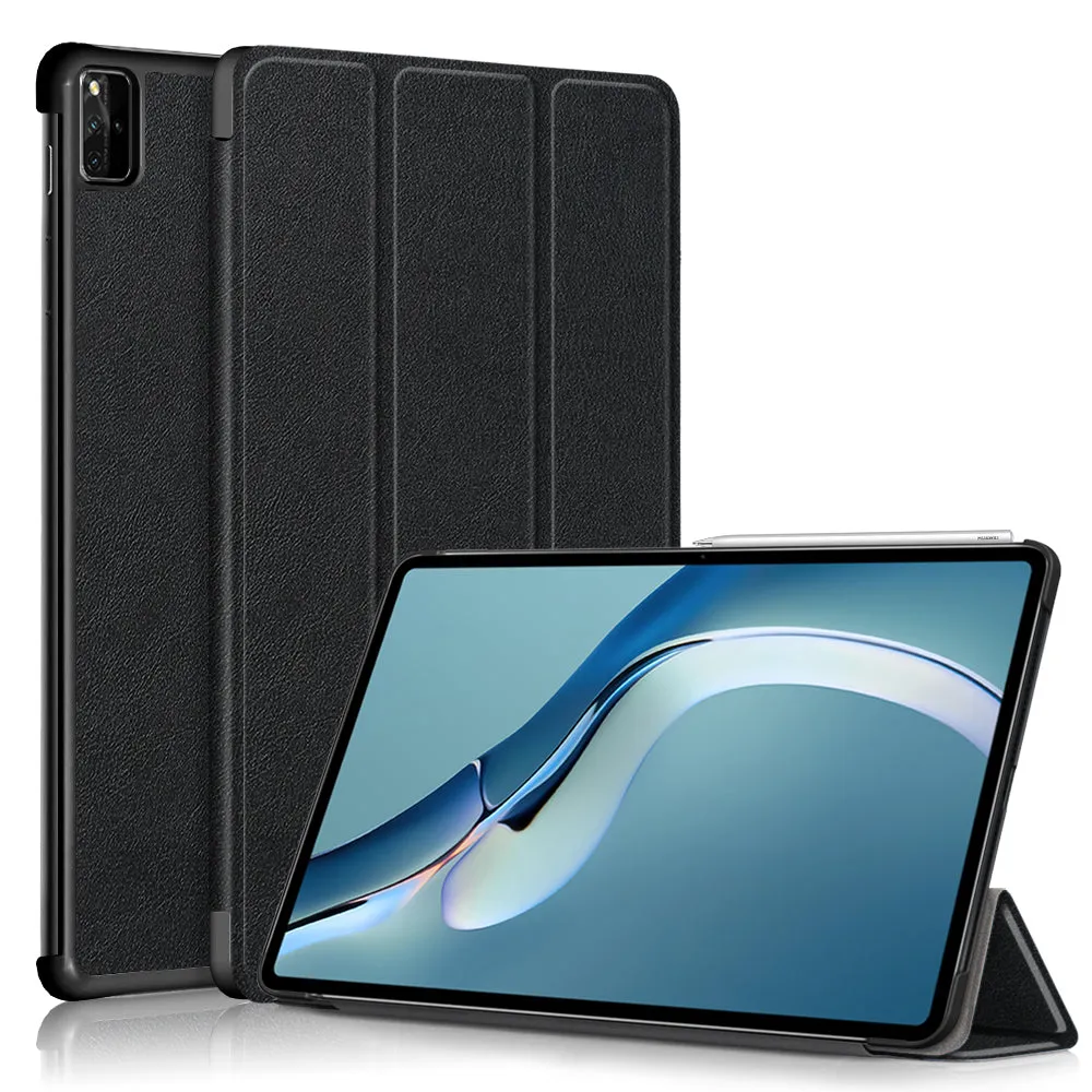 Custodia per Huawei MatePad Pro 12.6 (2021), Techsuit, FoldPro, Nera - immagine 1
