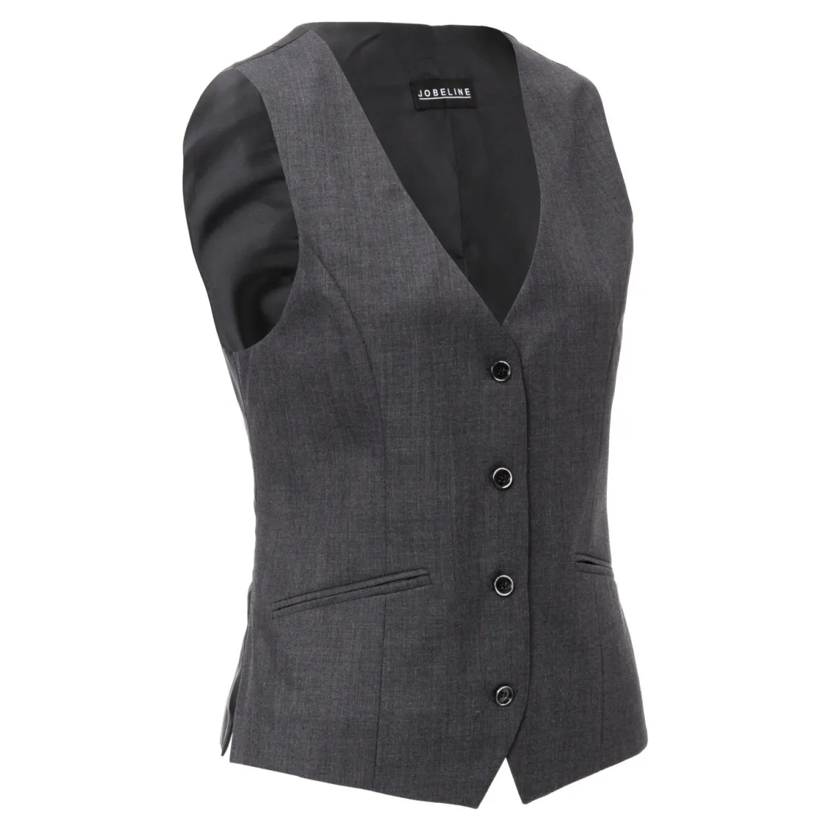 JOBELINE Gilet da cameriera Limerick; Taglia 56; antracite - immagine 1