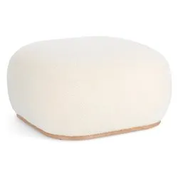 MIRIANA Pouf Bianco - immagine 1
