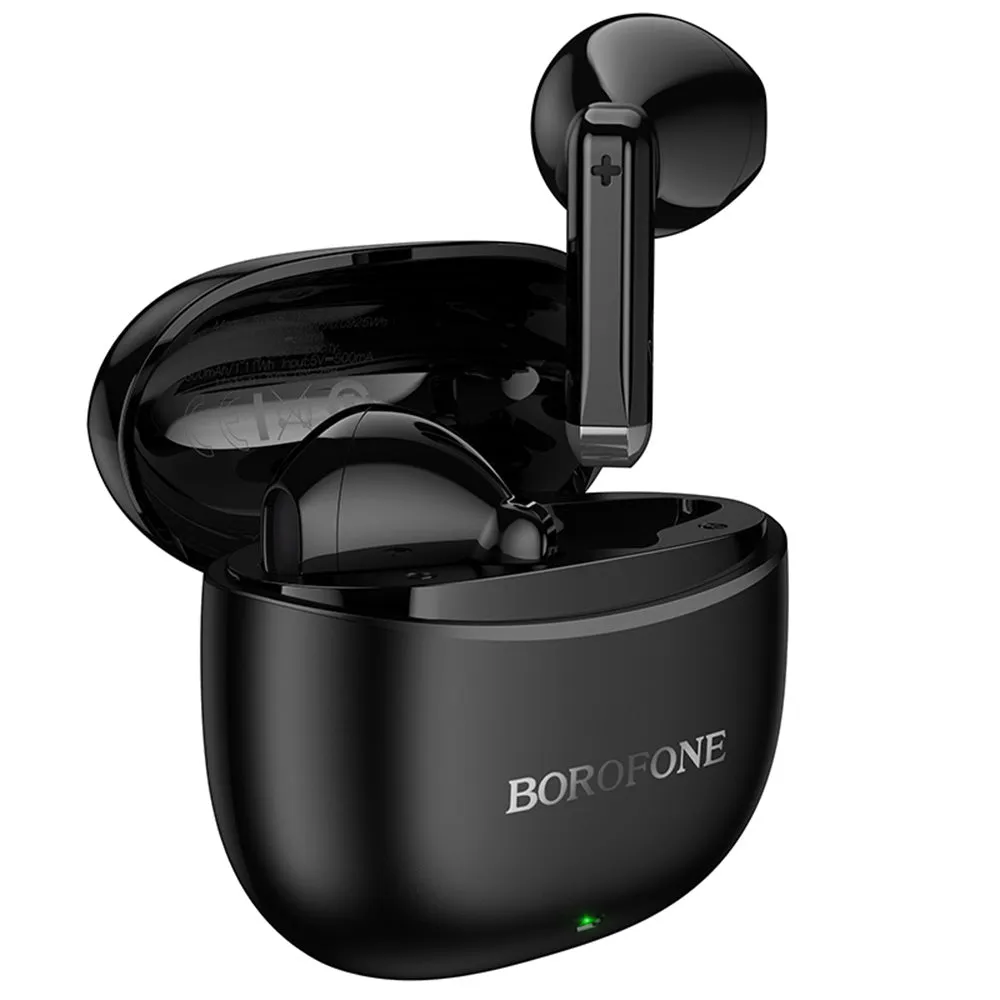 Auricolari Bluetooth Borofone BW88 Deep Rhyme, TWS, Nero - immagine 1
