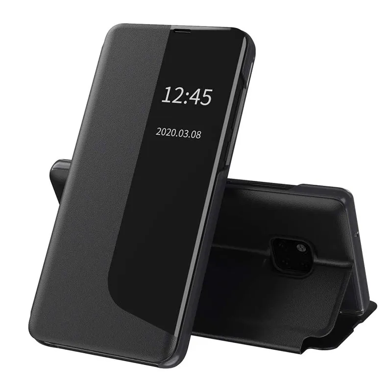 Custodia per Huawei Mate 20 Pro, Techsuit, eFold, Nera - immagine 1
