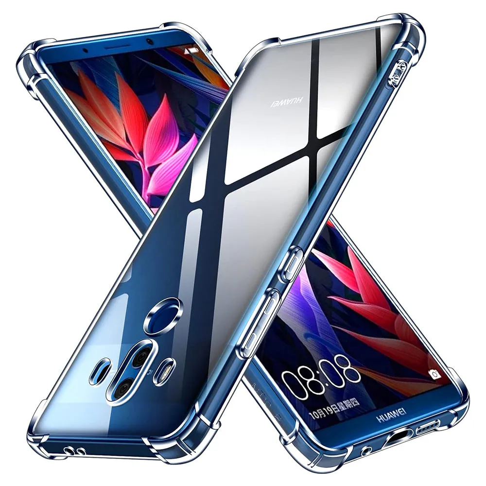 Custodia per Huawei Mate 10 Pro, Techsuit, Shockproof Clear, Trasparente - immagine 1