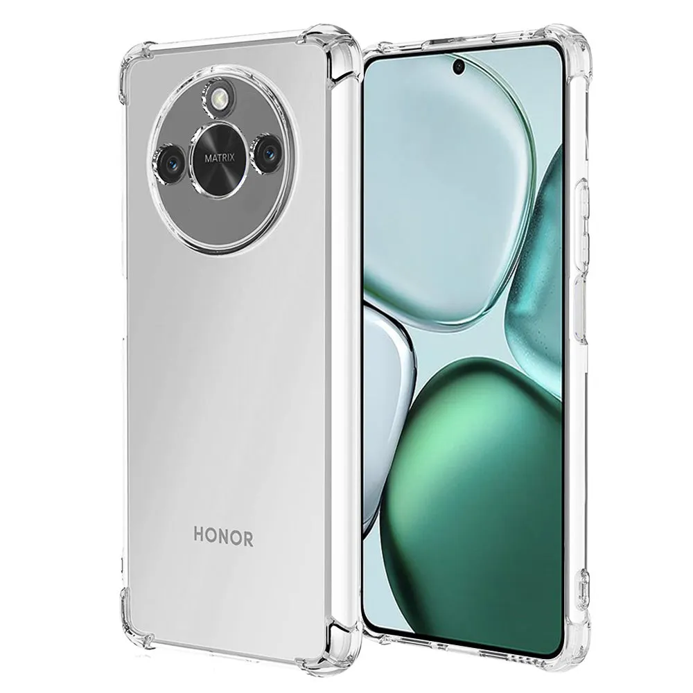 Custodia per Honor X9c Smart, Techsuit, Shockproof Clear, Trasparente - immagine 1