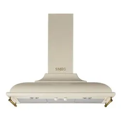 Cappa parete (89,5x52x120cm) CORTINA Panna KC19POE - immagine 1