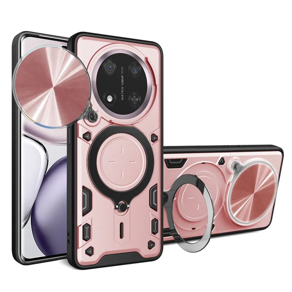 Custodia per Honor X9c / Magic7 Lite, Techsuit, CamGuard Pro, Rosa Dorato - immagine 1