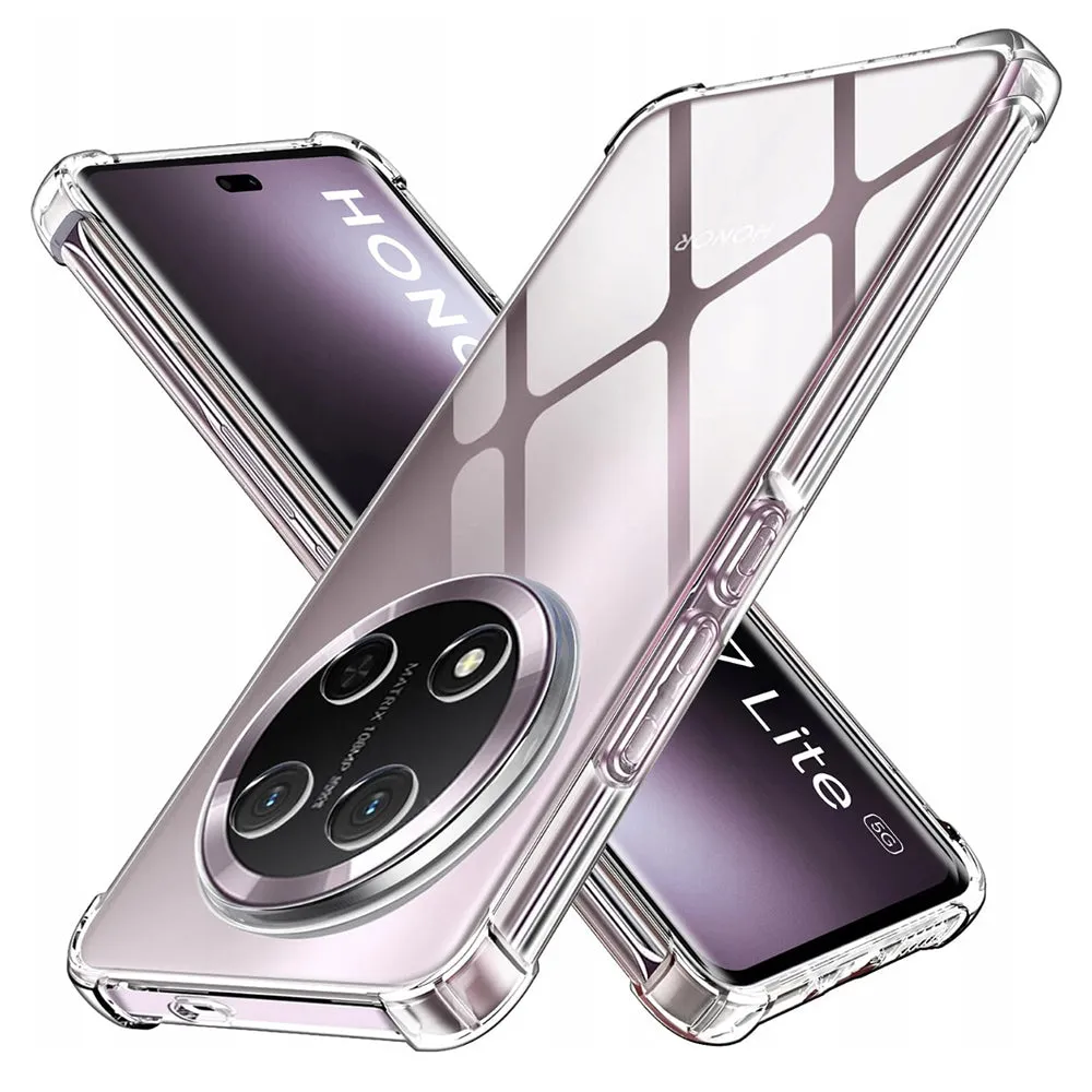Custodia per Honor X9c / Magic7 Lite, Techsuit, Shockproof Clear, Trasparente - immagine 1