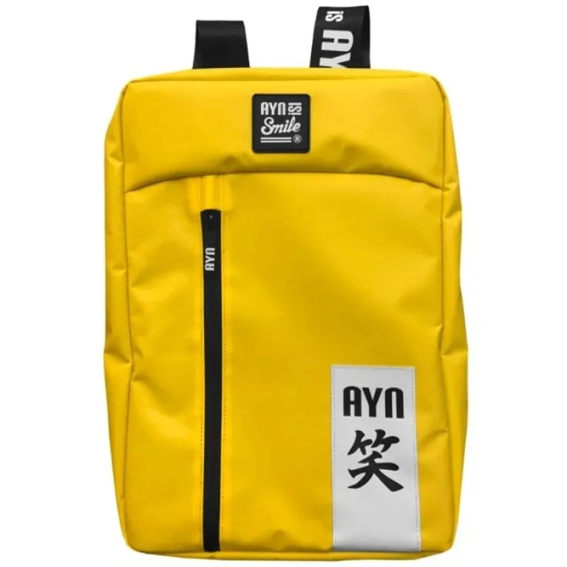 Zaino Smile Akira per Laptop fino a 16" Impermeabile Antifurto Giallo - immagine 1