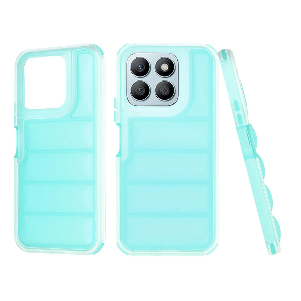 Custodia per Honor X8b, Techsuit, Wave Shield, Turchese - immagine 1