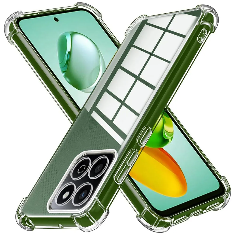 Custodia per Honor X7c / 200 Smart, Techsuit, Shockproof Clear, Trasparente - immagine 1
