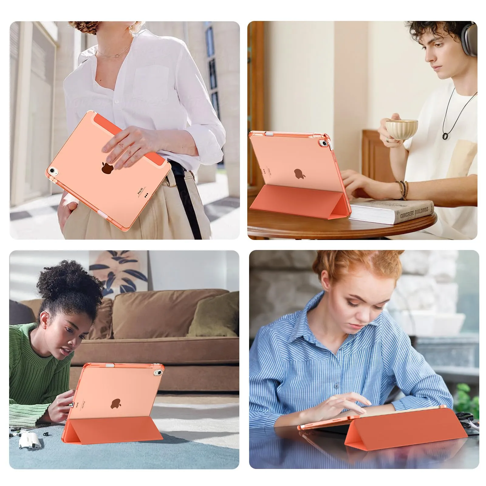 MoKo Cover per iPad Air 13 Pollici Case (M4/M3/M2) con Portapenna - immagine 9