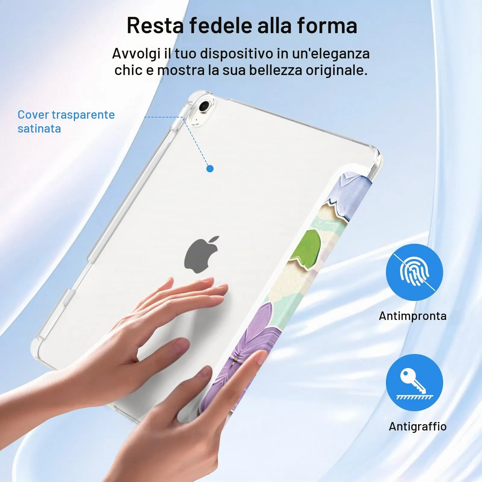 MoKo Cover per iPad Air 13 Pollici Case (M4/M3/M2) con Portapenna - immagine 7